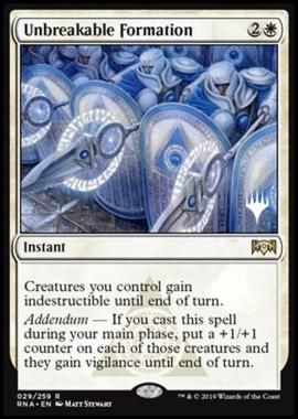 Unbreakable Formation - Formazione Indissolubile - [PZNR] [NM]