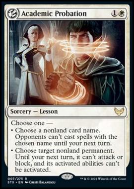 Academic Probation - Punizione Accademica - [STX] [NM] [Foil]