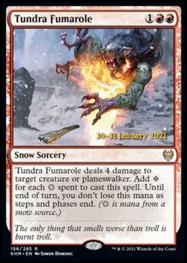 Tundra Fumarole (V.1) - Fumarola della Tundra (V.1) - [PKHM] [NM] [Foil]