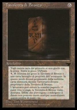 Bronze Tablet - Tavoletta di Bronzo - [RI] [LP]