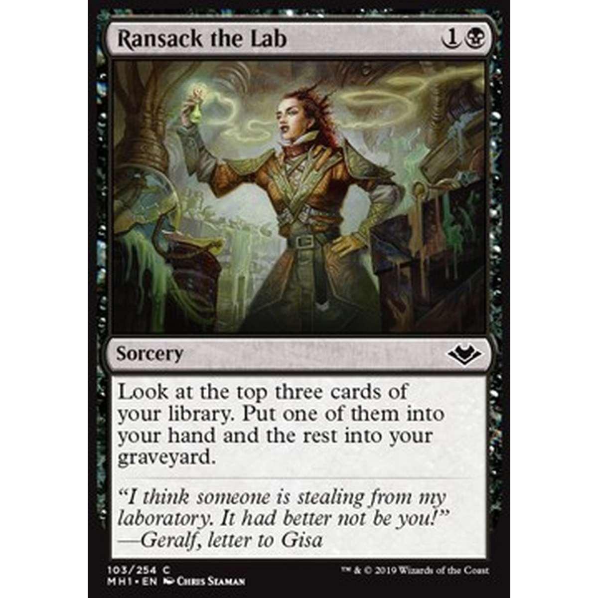 Ransack the Lab - Ransack the Lab - [MH1] [NM]