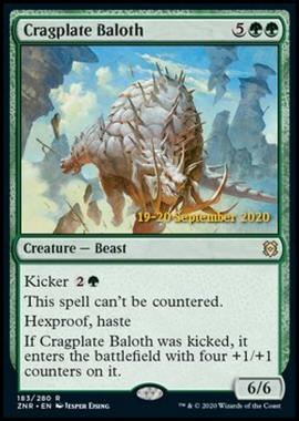 Cragplate Baloth (V.2) - Baloth dalla Corazza Rocciosa (V.2) - [PZNR] [NM] [Foil]