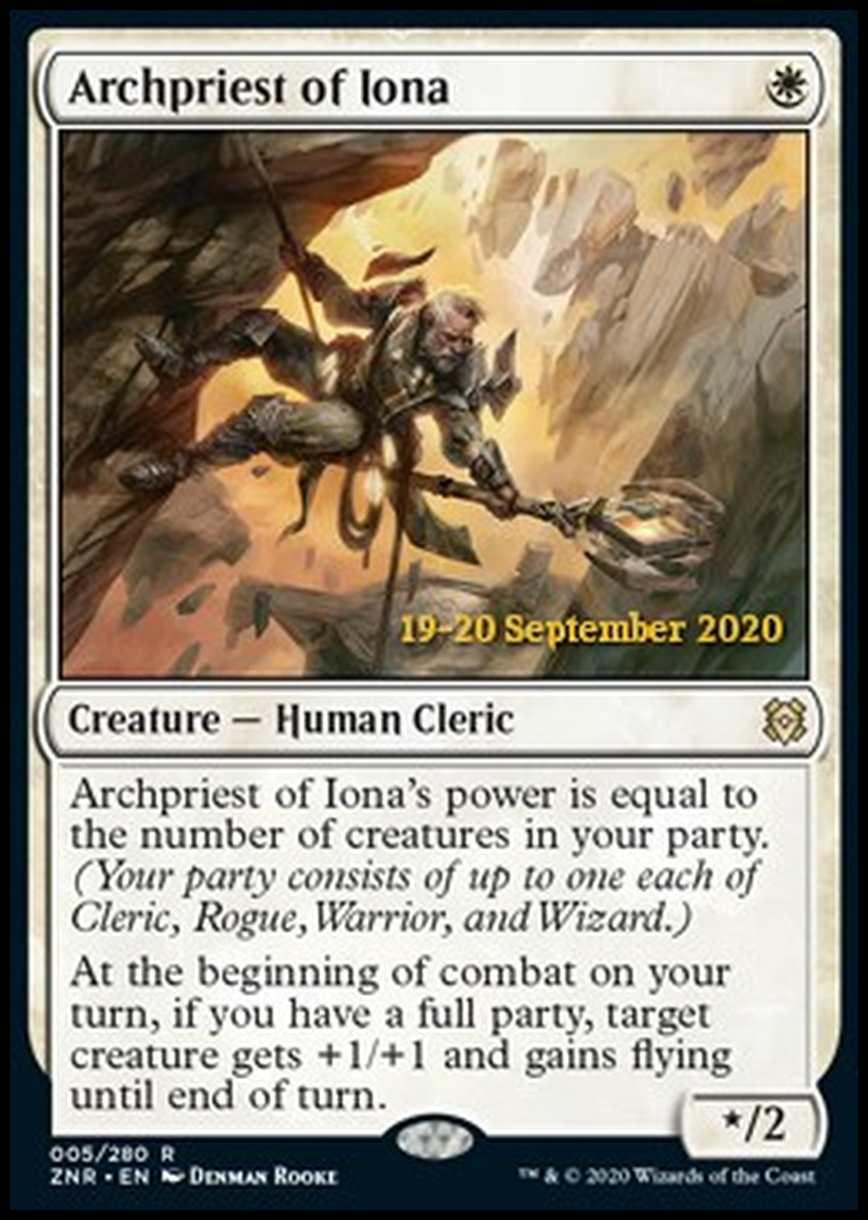 Archpriest of Iona (V.2) - Sommo Sacerdote di Iona (V.2) - [PZNR] [NM] [Foil]