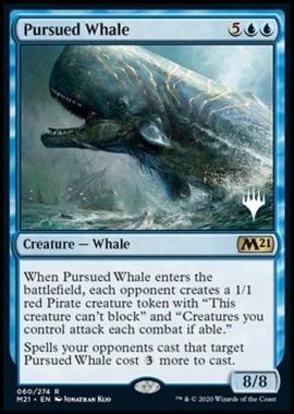 Pursued Whale (V.1) - Balena Braccata (V.1) - [PM21] [NM] [Foil]