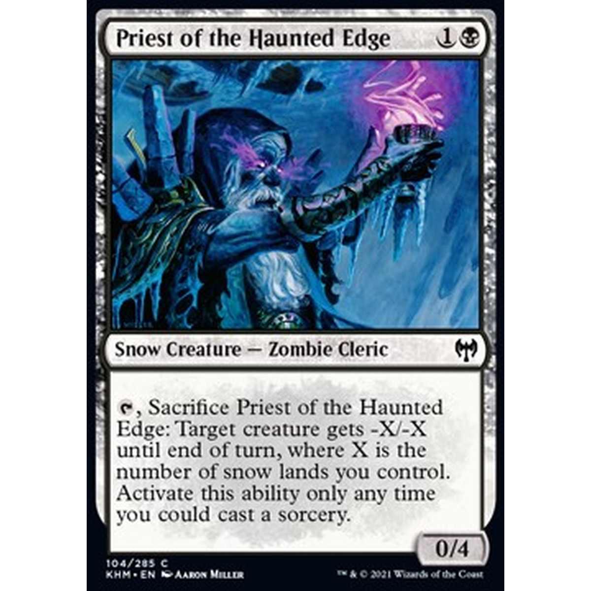 Priest of the Haunted Edge - Sacerdote della Soglia Spettrale - [KHM] [NM]
