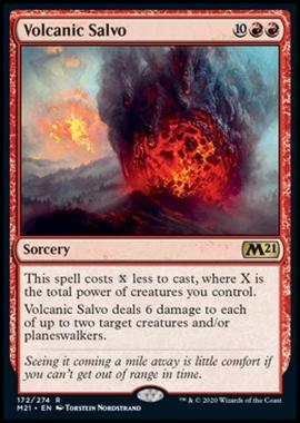 Volcanic Salvo - Salva Vulcanica - [M21] [NM] [Foil]