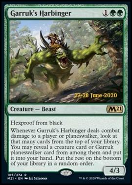 Garruk's Harbinger (V.2) - Messaggero di Garruk (V.2) - [PM21] [NM] [Foil]