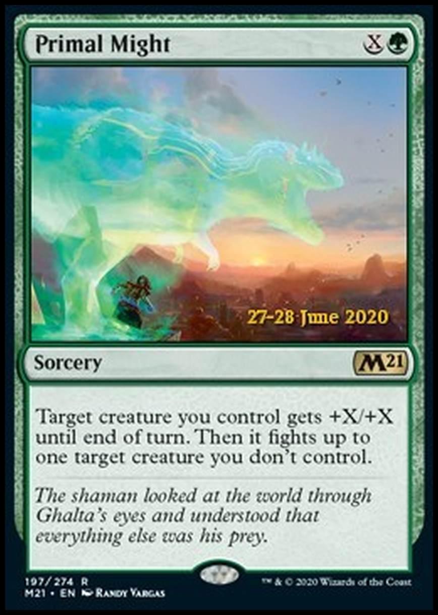 Primal Might (V.2) - Potenza Primordiale (V.2) - [PM21] [NM] [Foil]