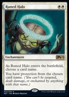 Runed Halo - Aureola Runica - [M21] [NM]