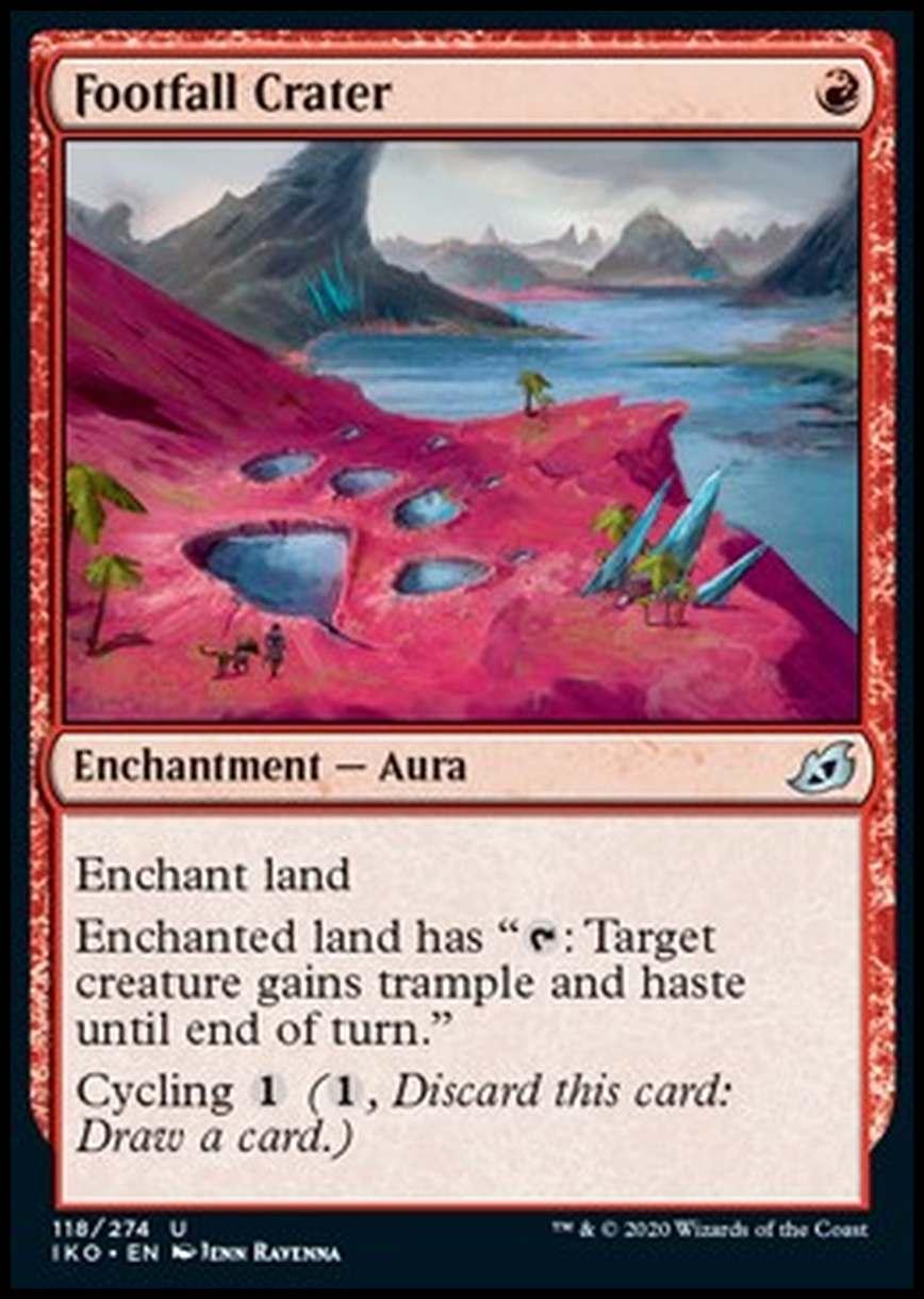Footfall Crater - Cratere di Grandepasso - [IKO] [NM] [Foil]