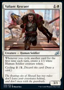 Valiant Rescuer - Soccorritore Impavido - [IKO] [NM] [Foil]