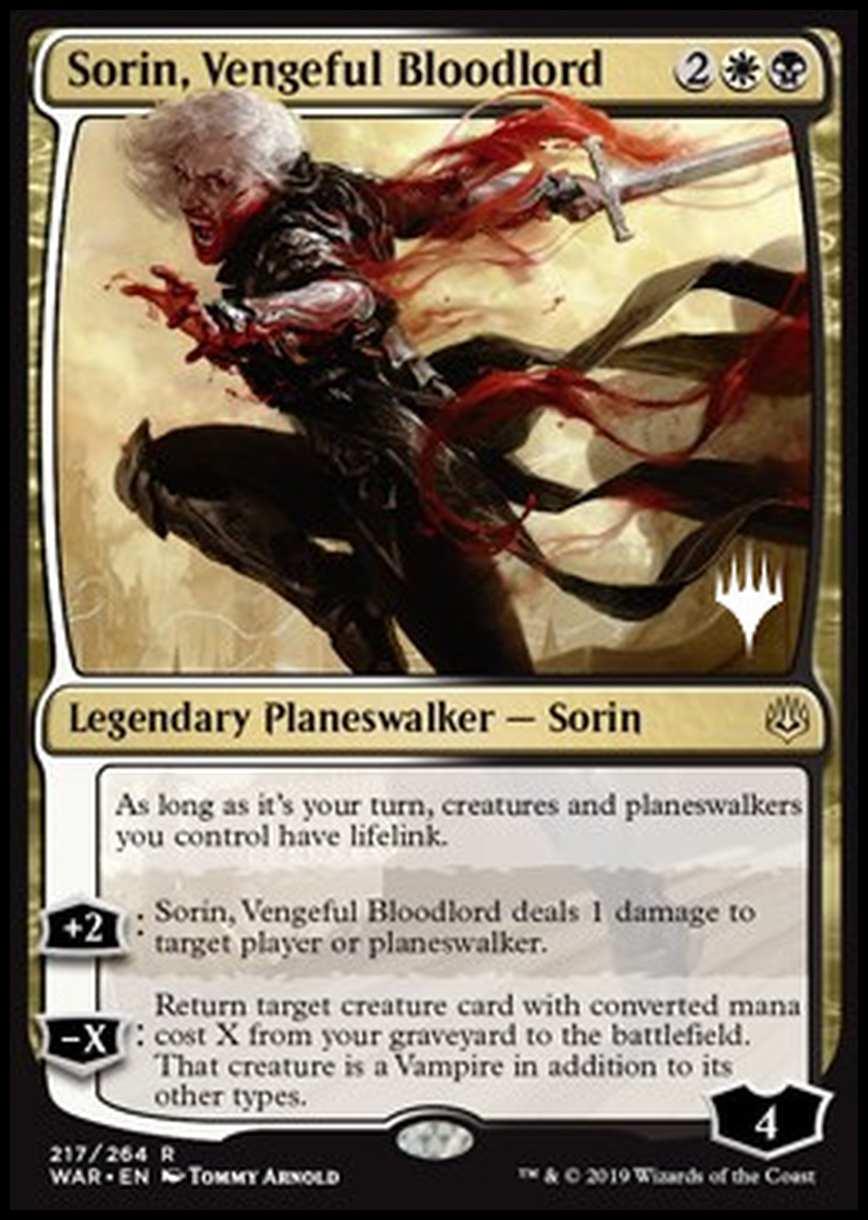 Sorin, Vengeful Bloodlord - Sorin, Signore Sanguinario Vendicativo - [PELD] [NM]