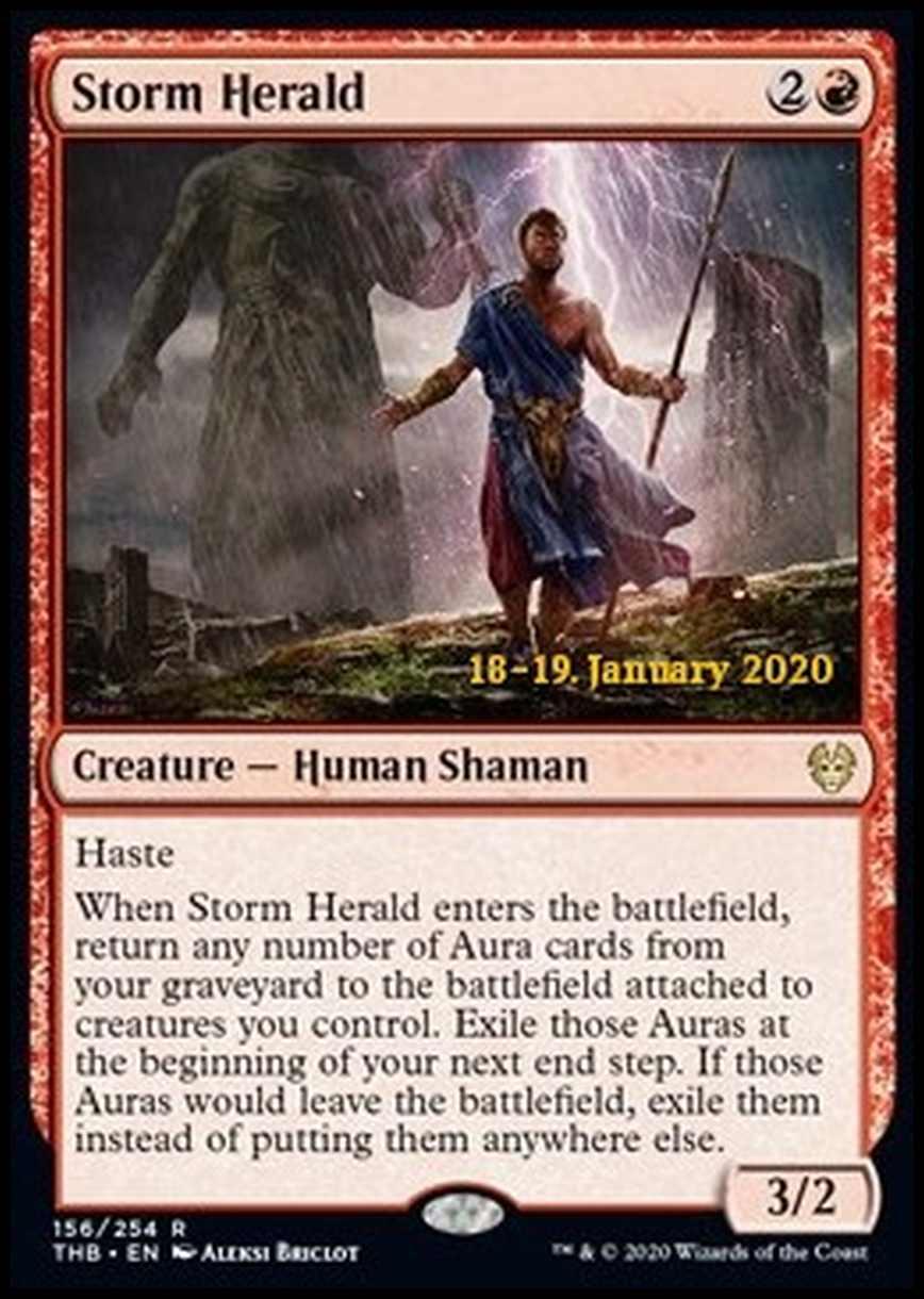 Storm Herald (V.2) - Araldo della Tempesta (V.2) - [PTHB] [NM] [Foil]
