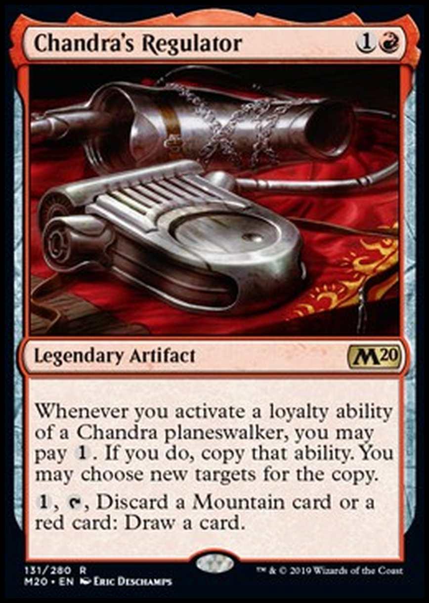 Chandra's Regulator - Regolatore di Chandra - [M20] [NM] [Foil]