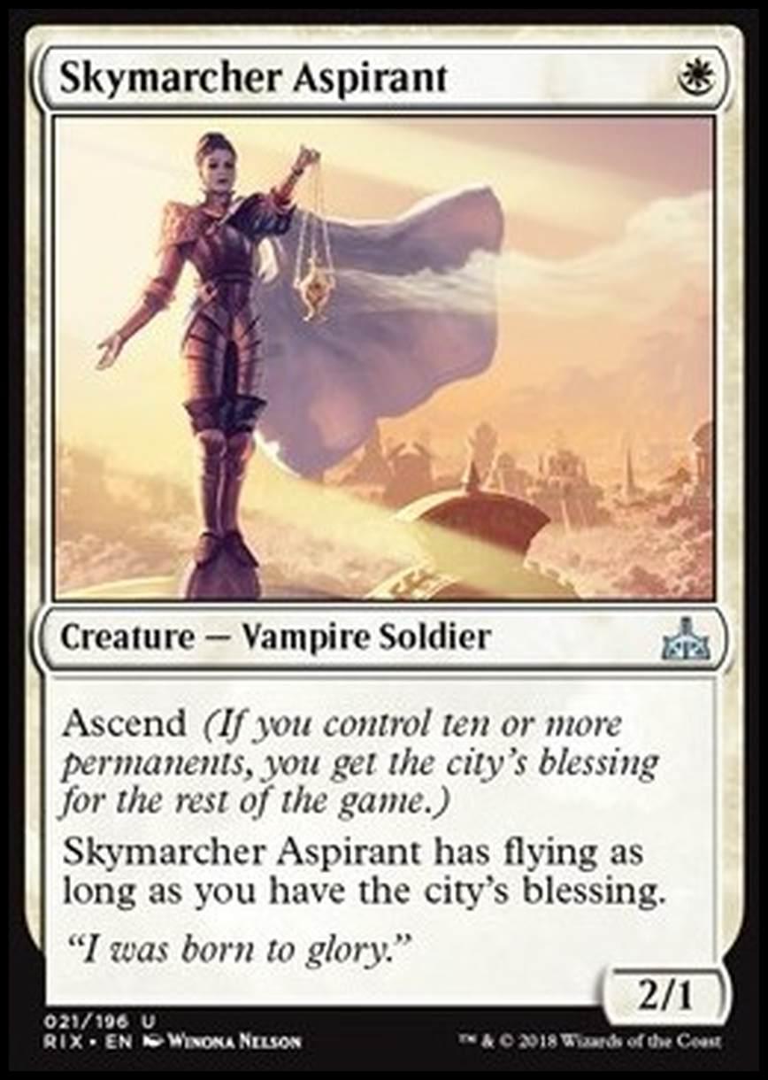 Skymarcher Aspirant - Skymarcher Aspirant - [RIX] [NM] [Foil]