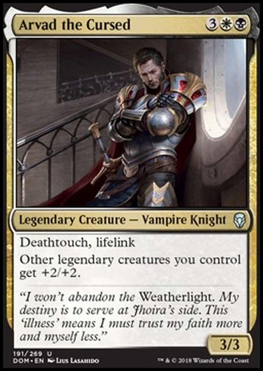 Arvad the Cursed - Arvad il Maledetto - [DOM] [NM] [Foil]