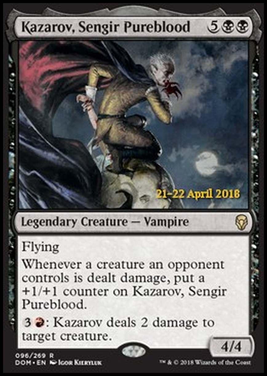 Kazarov, Sengir Pureblood - Kazarov, Purosangue Sengir - [PDOM] [NM] [Foil]