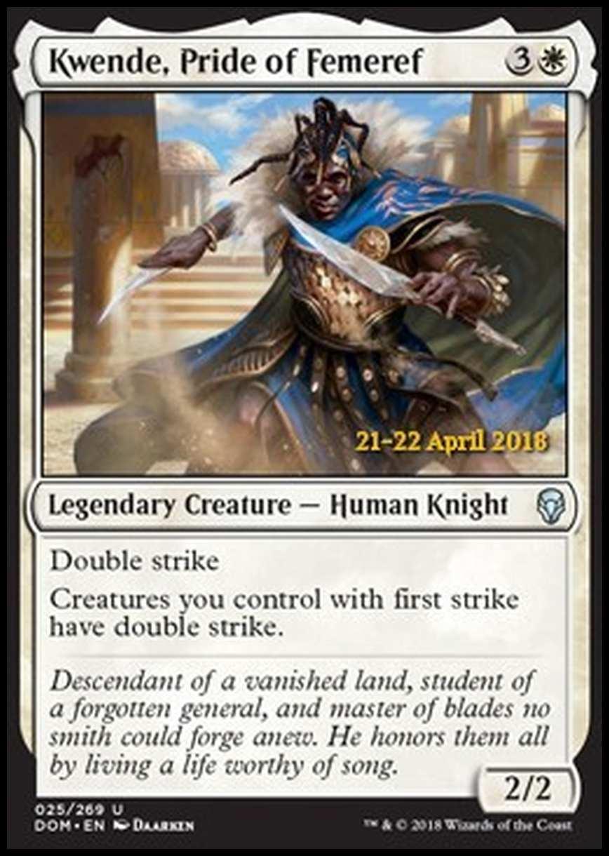 Kwende, Pride of Femeref - Kwende, Orgoglio di Femeref - [PDOM] [NM] [Foil]