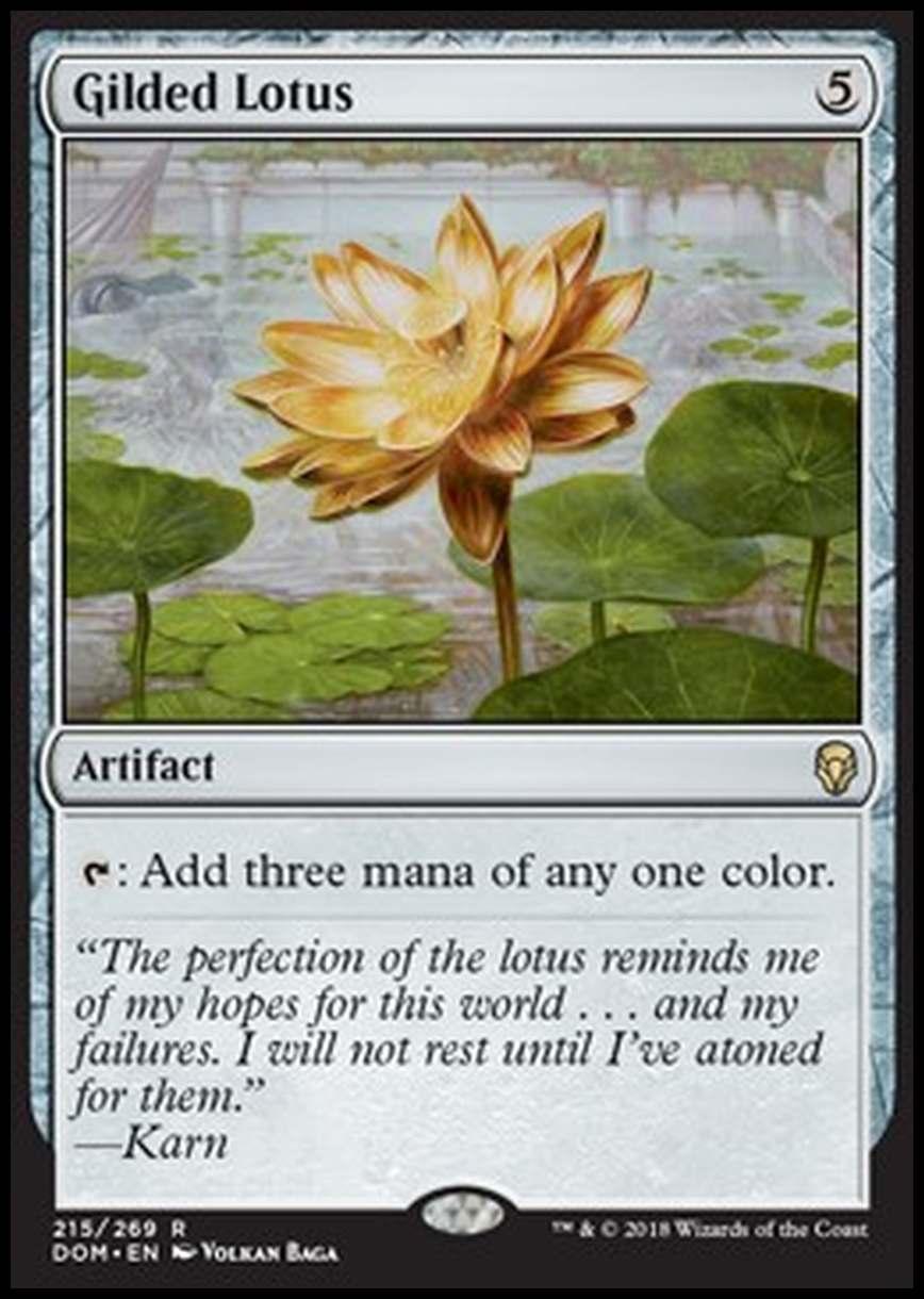 Gilded Lotus - Loto Dorato - [DOM] [NM]