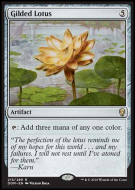 Gilded Lotus - Loto Dorato - [DOM] [NM]