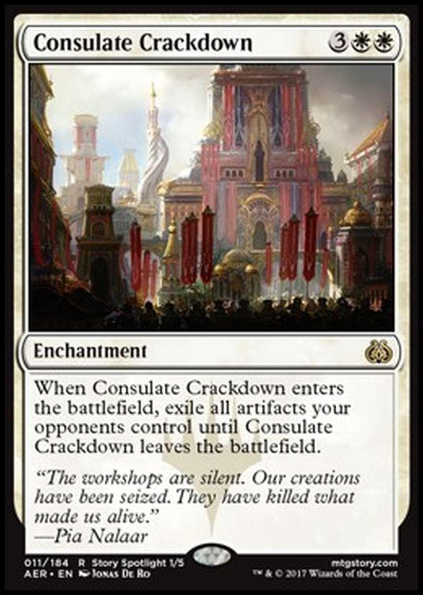 Consulate Crackdown - Consulate Crackdown - [AER] [NM] [Foil]