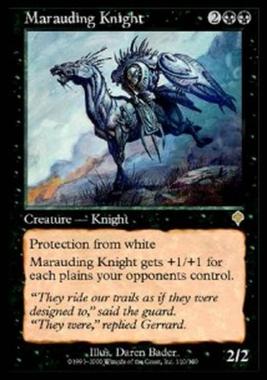 Marauding Knight - Marauding Knight - [INV] [EX]