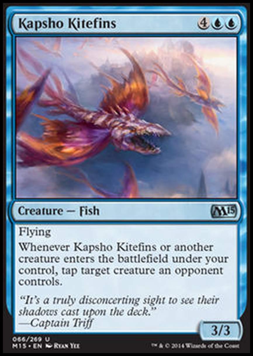 Kapsho Kitefins - å¯æ®è§é¸¢é³é±¼ - [M15] [NM] [Foil]