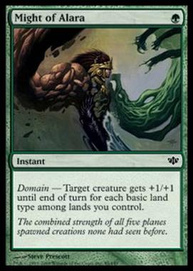 Might of Alara - Forza di Alara - [CONF] [EX] [Foil]