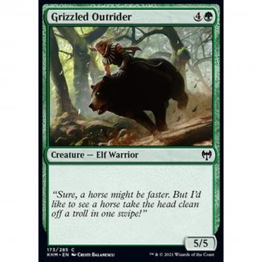 Grizzled Outrider - Apripista Brizzolato - [KHM] [NM]