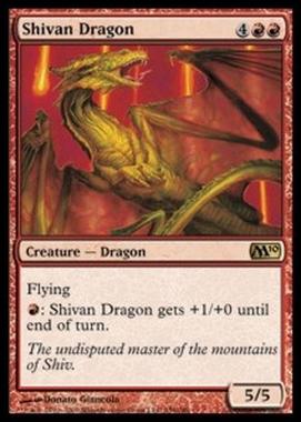 Shivan Dragon - Drago di Shivan - [M10] [NM]