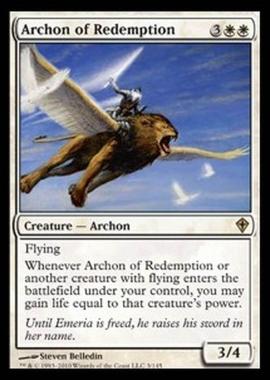 Archon of Redemption - Arconte della Redenzione - [WWK] [NM] [Foil]