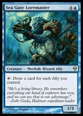 Sea Gate Loremaster - Sapiente di Portale Marino - [ZEN] [NM] [Foil]