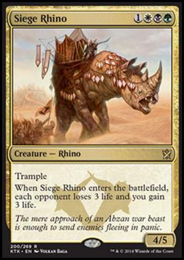 Siege Rhino - Rinoceronte da Assedio - [KTK] [NM]