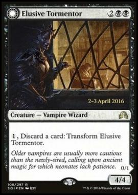 Elusive Tormentor / Insidious Mist - Torturatrice Elusiva // Nebbia Insidiosa - [PSOI] [NM] [Foil]
