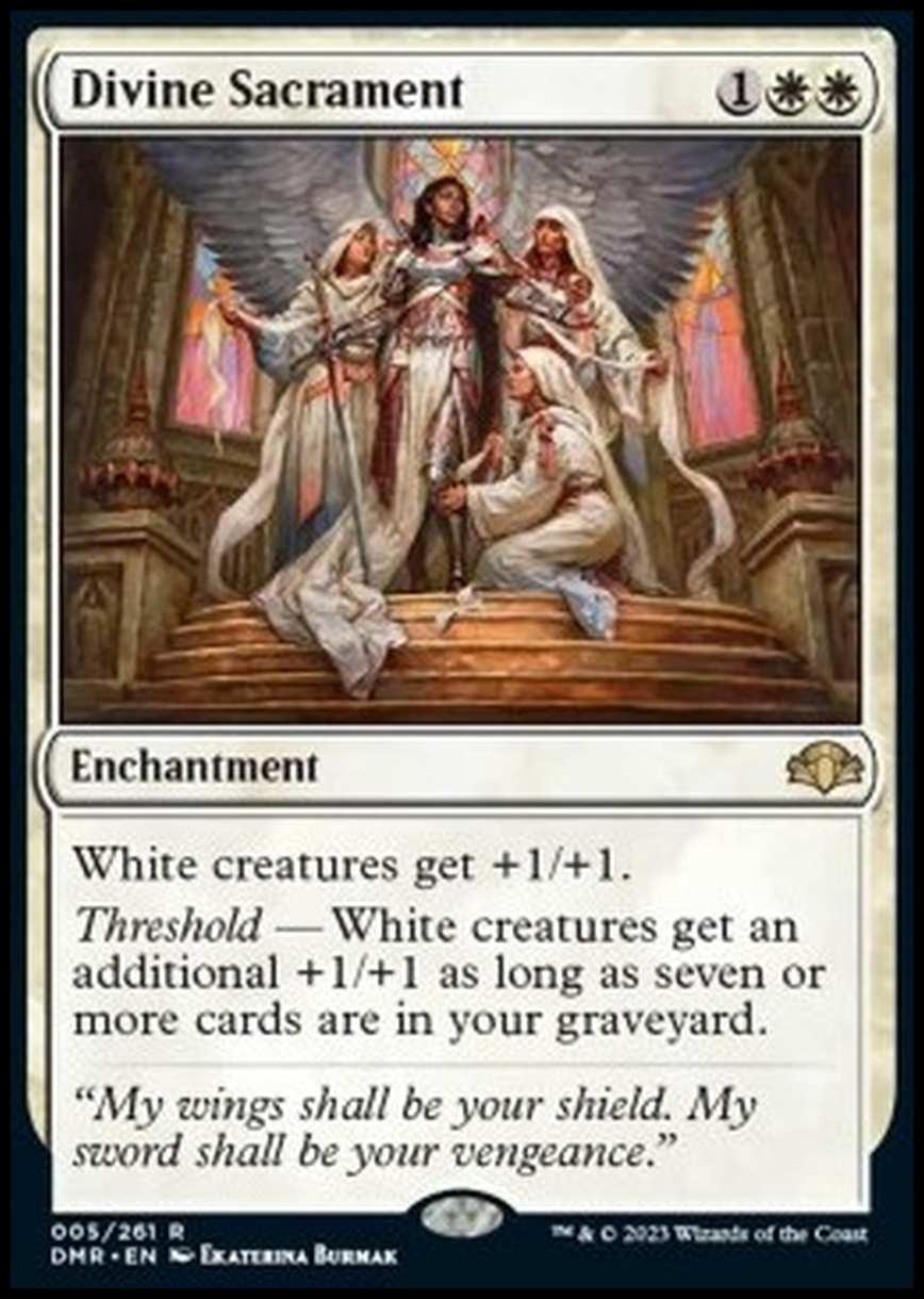 Divine Sacrament - Divine Sacrament - [DMR] [NM] [Foil]