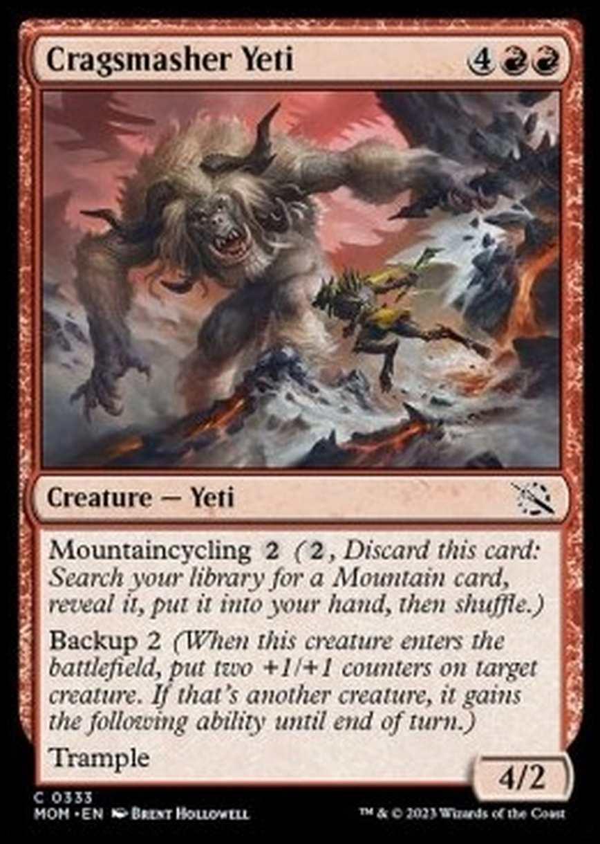 Cragsmasher Yeti - Cragsmasher Yeti - [XMOM] [NM] [Foil]