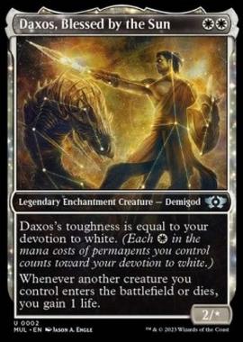Daxos, Blessed by the Sun (V.1) - Daxos, Blessed by the Sun (V.1) - [MUL] [NM] [Foil]