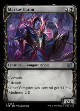 Markov Baron (V.1) - Markov Baron (V.1) - [XMAT] [NM] [Foil]