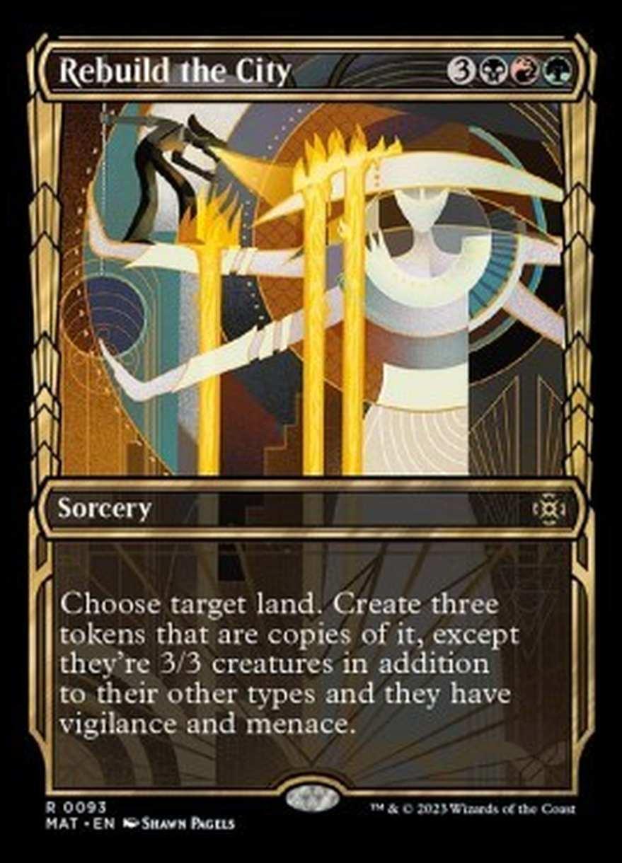 Rebuild the City (V.1) - Rebuild the City (V.1) - [XMAT] [NM]