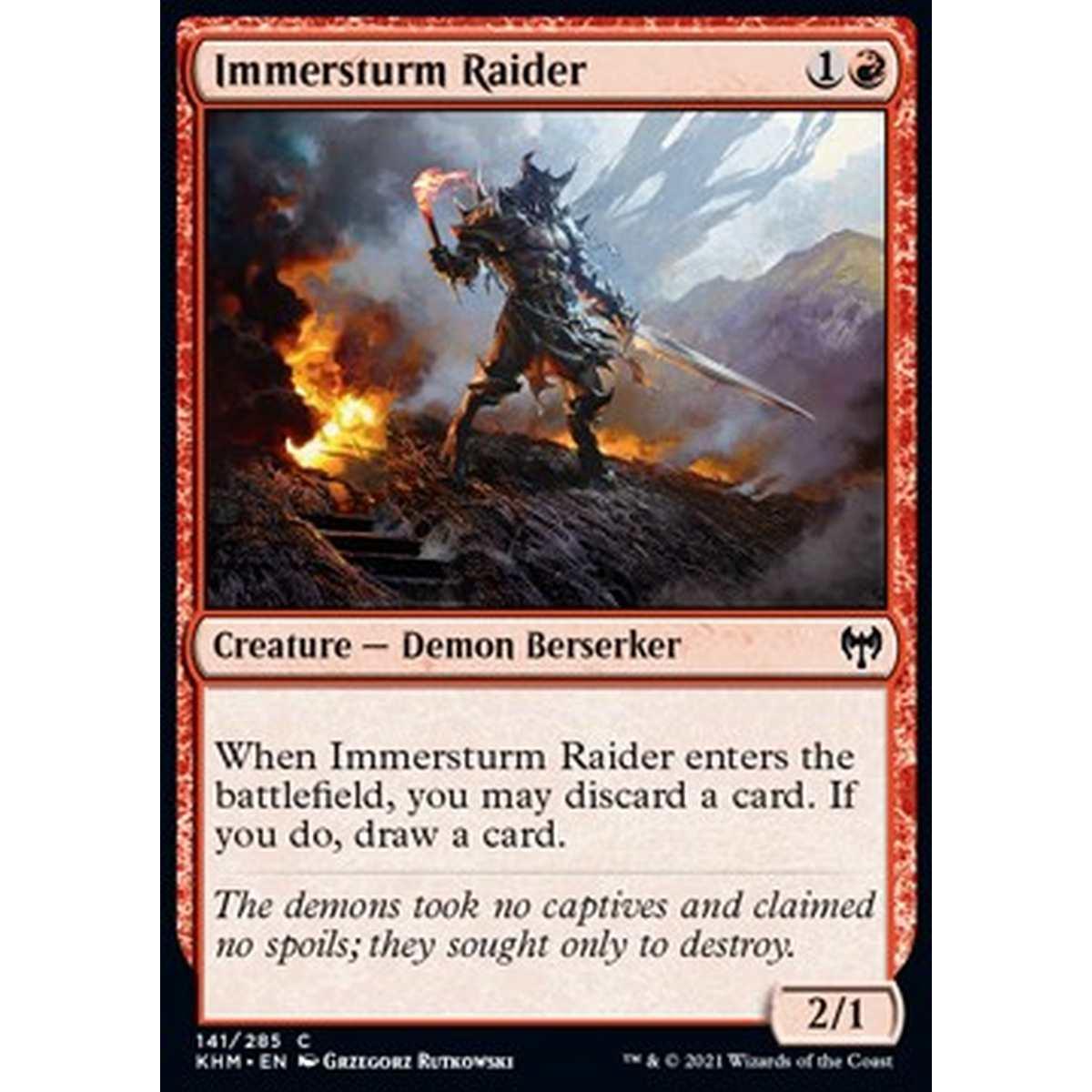 Immersturm Raider - Assaltatore di Immersturm - [KHM] [NM]