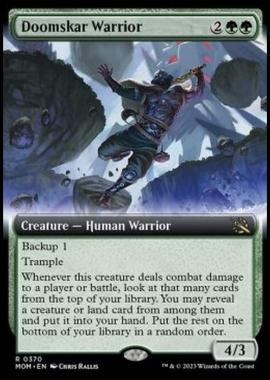 Doomskar Warrior - Doomskar Warrior - [XMOM] [NM]