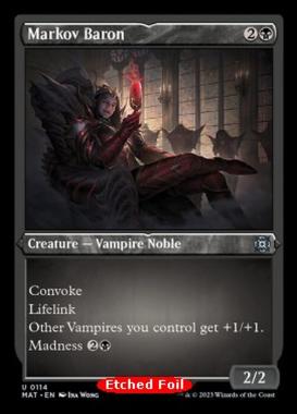 Markov Baron (V.2) - Markov Baron (V.2) - [XMAT] [NM] [Foil]