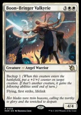 Boon-Bringer Valkyrie (V.1) - Valchiria Latrice di Doni (V.1) - [PMOM] [NM] [Foil]