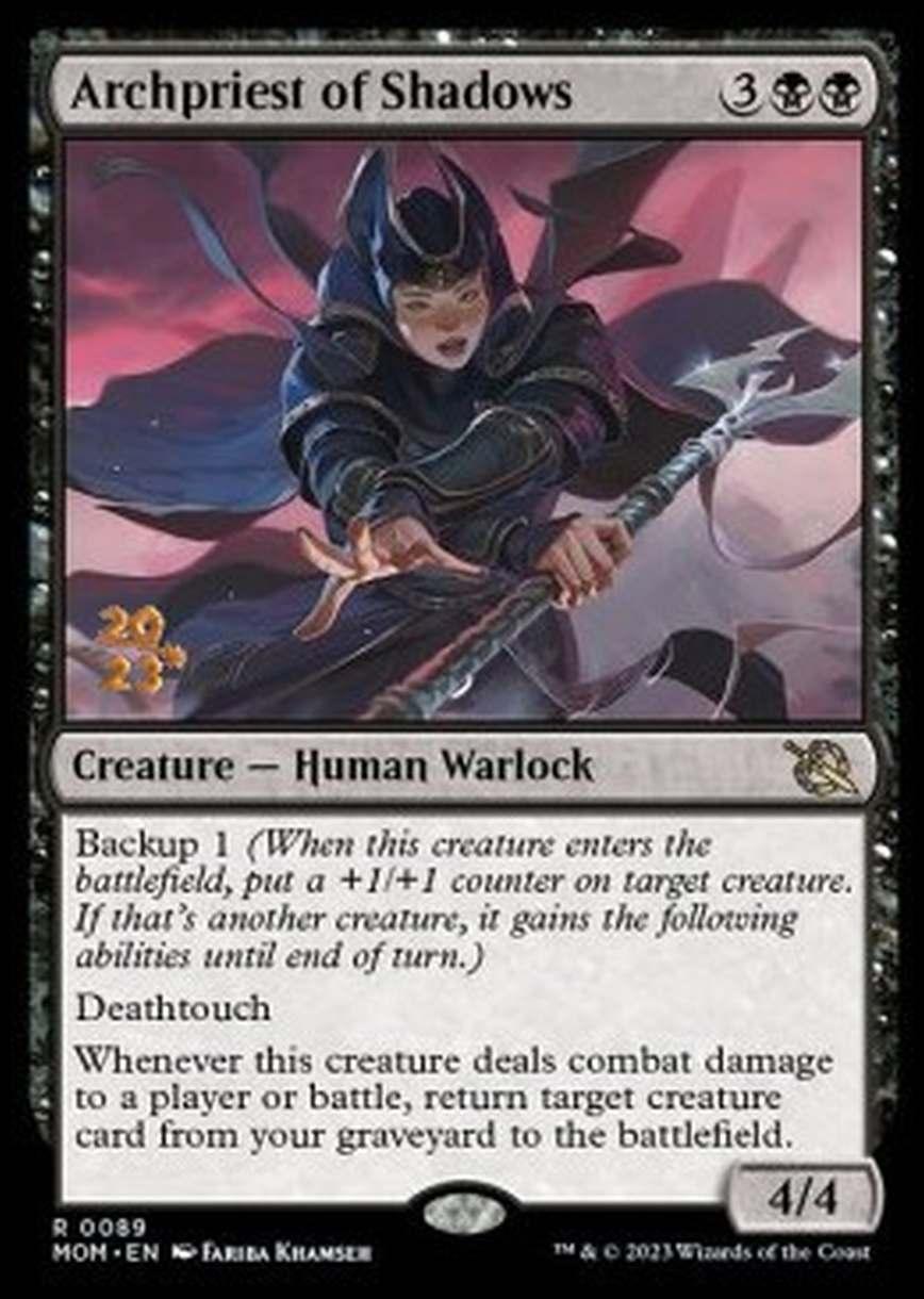 Archpriest of Shadows (V.1) - Somma Sacerdotessa delle Ombre (V.1) - [PMOM] [NM] [Foil]