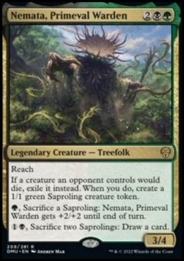 Nemata, Primeval Warden - Nemata, Primeval Warden - [DMU] [NM] [Foil]