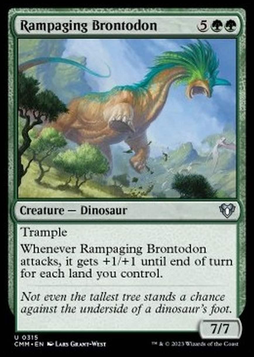 Rampaging Brontodon - Rampaging Brontodon - [CMM] [NM]