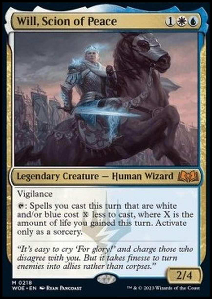 Will, Scion of Peace - Will, Scion of Peace - [WOE] [NM]