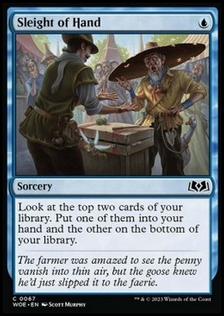 Sleight of Hand - Sleight of Hand - [WOE] [NM] [Foil]