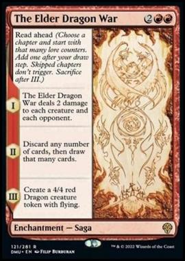 The Elder Dragon War - The Elder Dragon War - [DMU] [NM] [Foil]