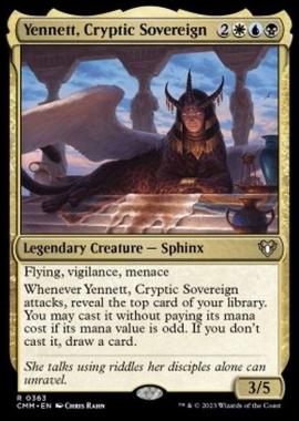Yennett, Cryptic Sovereign - Yennett, Cryptic Sovereign - [CMM] [NM] [Foil]